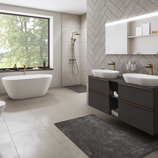 Starck T Wave Universal Licht Spiegel Shower System