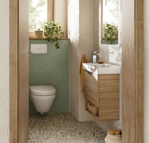 VB Architectura Country Contemporary Boho Gaeste WC
